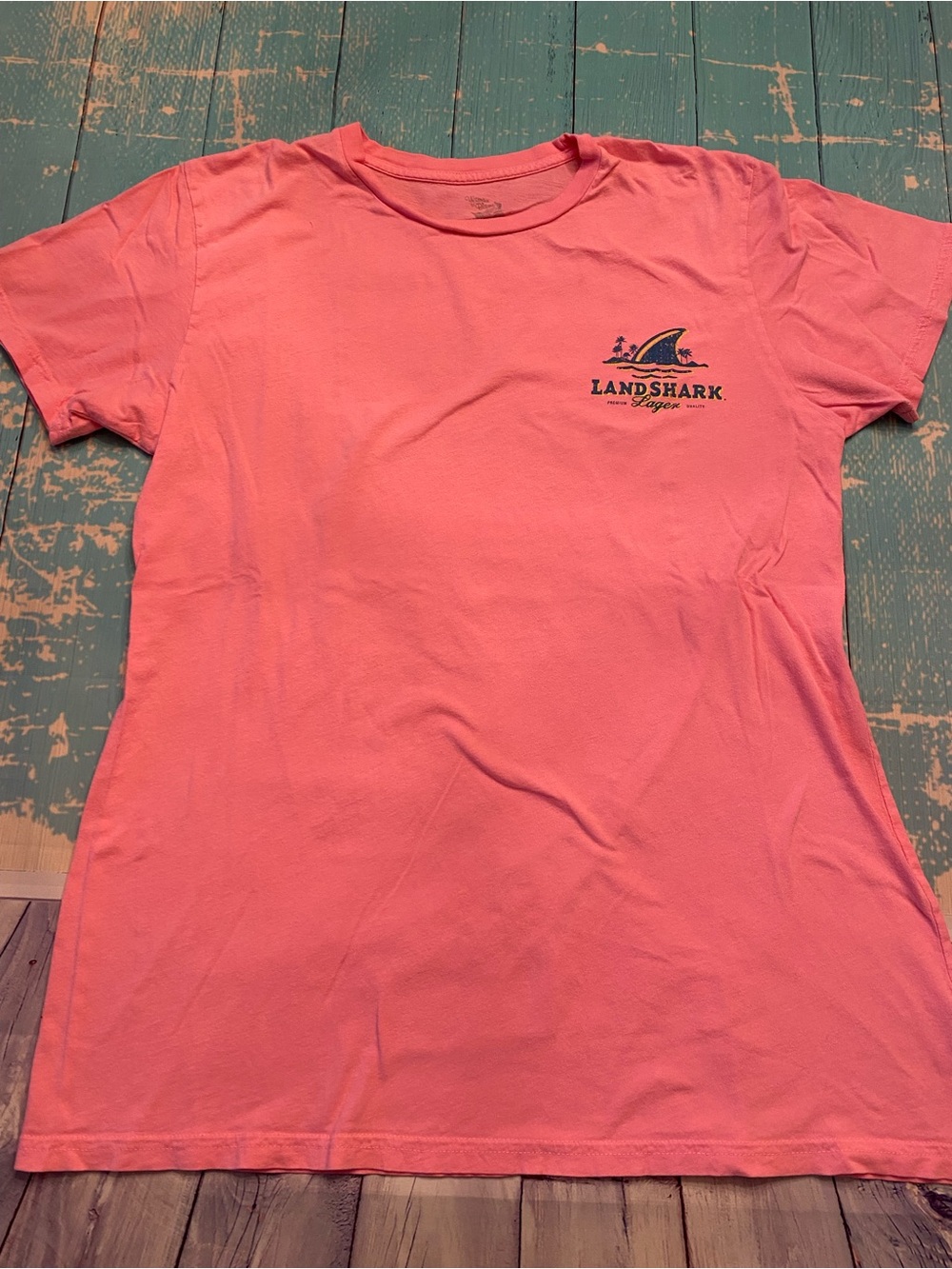 LandShark Lager Pink Logo Tee - Picture 2 of 10